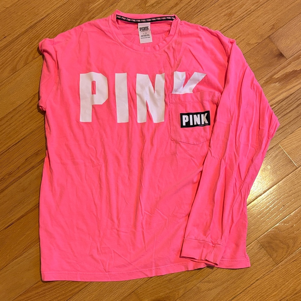 Victoria's Secret Pink Crew Neck Tee